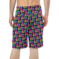 Hex PulseX Pulse Black Men's All Over Print Beach Shorts