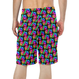 Hex PulseX Pulse Black Men's All Over Print Beach Shorts