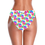 Hex PulseX Pulse High-Waisted High-Cut Bikini Bottom