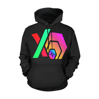 Hex Pulse PulseX Black Women's All Over Print Hoodie