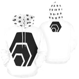 Hex Black Logo Special Edition Women's All Over Print Hoodie