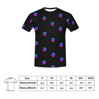 Pulse Small Black Men's All Over Print T-shirt