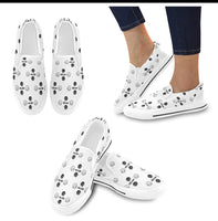 Hex Dot Com Slip-on Canvas Women's Shoes