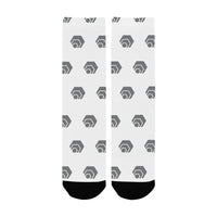 Hex Grey Women's Custom Socks