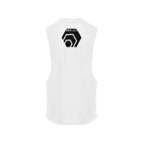 HexDotCom Black Men's Open Sides Workout Tank Top