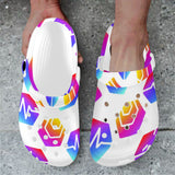 Hex Pulse Combo Custom Print Adults Clogs