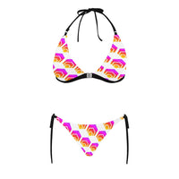 Hex Sexy Halter Bikini Swimsuit (Front Buckle)
