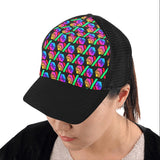 Hex PulseX Pulse Black Hip Hop Flat Brim Cap