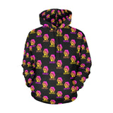 Hex Color Dot Com Black Men's All Over Print Hoodie