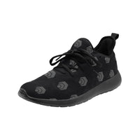 Hex Black & Grey Men's Slip-On Sneakers