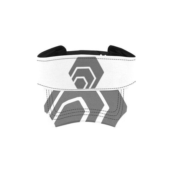 Hex Grey Logo Unisex Sportswear Visor