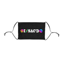 I Sac'd Black Cotton Dust Cover with Adjustable Strip