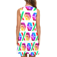 HPXdotCOM Sleeveless Tank Dress with Pockets