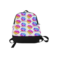 Hex Pulse TEXT All-Over Print Unisex Casual Backpack