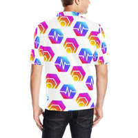 Hex Pulse Combo Men's All Over Print Polo Shirt