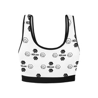 Hex Dot Com Women's All Over Print Sports Bra