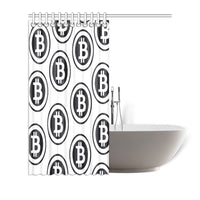 Bitcoin Shower Curtain 72"x72" - Crypto Wearz