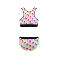 Hex Color Dot Com Women's Sports Bra Yoga Set