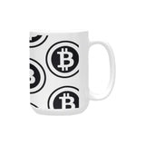 Bitcoin Plus-Size Mug (15 OZ)