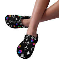 RH HPX Color White Custom Print Adults Clogs