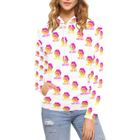 Hex Color Dot Com Women's All Over Print Hoodie