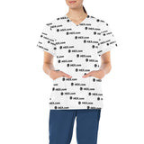 HEXdotcom Combo Women's All Over Print Scrub