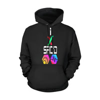 I Sac'd Stacked Women's All Over Print Hoodie