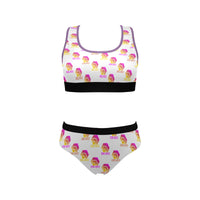 Hex Color Dot Com Women's Sports Bra Yoga Set