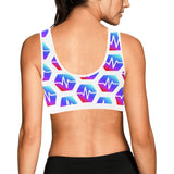 Pulse Women's All Over Print Sports Bra