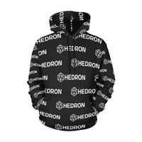 Hedron Combo White Women's All Over Print Hoodie