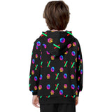 HPX Black Small Big Boys' Long Sleeve Hoodie