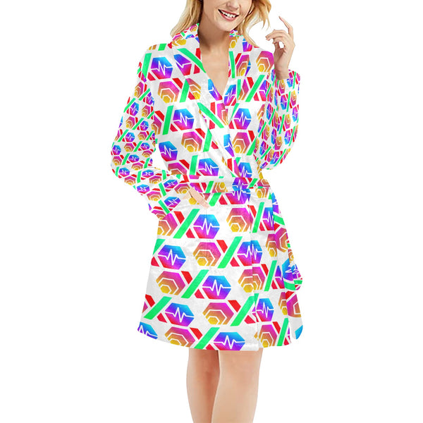 Hex PulseX Pulse Women's All Over Print Fleece Robe
