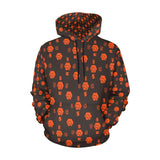 5555 Orange Men's All Over Print Hoodie