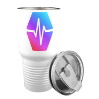 Pulse Logo Insulated Stainless Steel Tumbler (30oz ）