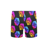 Hex Pulse Combo Black Little Boys' Swimming Trunks