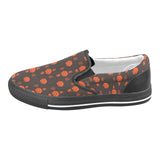 5555 Orange Slip-on Canvas Kid's Shoes (Big Kid)