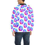 Pulse Men's All Over Print Quilted Windbreaker