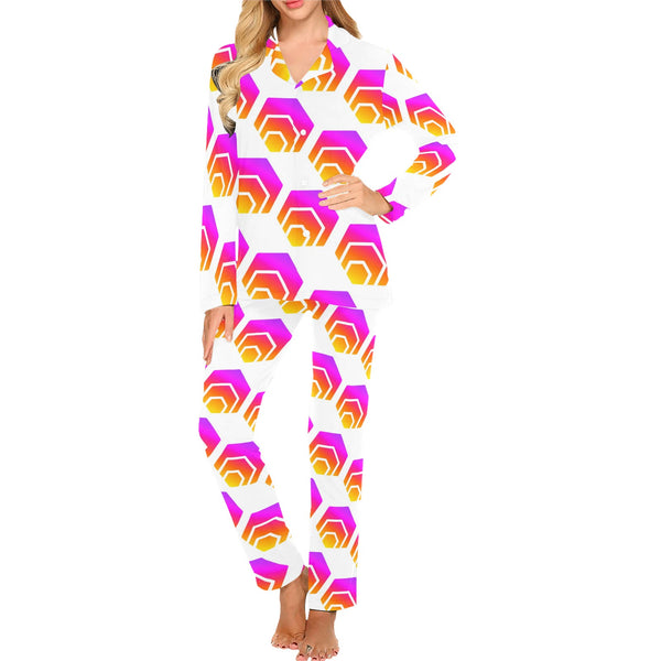 Hex Women's Long Pajama Set