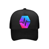 Pulse Logo Black Unisex Baseball Cap