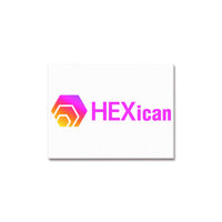 Hexican Upgraded Frame Canvas Print 16" x 12"