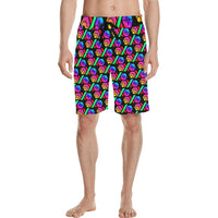 Hex PulseX Pulse Black Men's All Over Print Casual Shorts