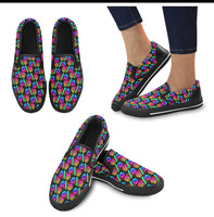 Hex PulseX Pulse Black Slip-on Canvas Women's Shoes