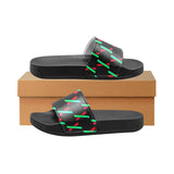 PulseX Black Kid's Slide Sandals