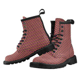 Hex Small Black Men's PU Leather Martens Boots