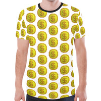 IM 3D WHT Men's All Over Print Mesh T-shirt