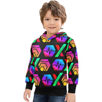 HPXdotCOM Black Little Boys' Long Sleeve Hoodie