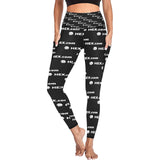 HEXdotcom Combo White All Over Print High Waist Leggings with Pockets