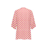 Hex Small Women's Kimono Chiffon Cover Up