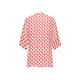 Hex Small Women's Kimono Chiffon Cover Up