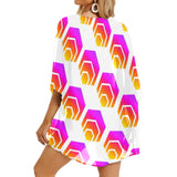 Hex Women's Kimono Chiffon Cover Up